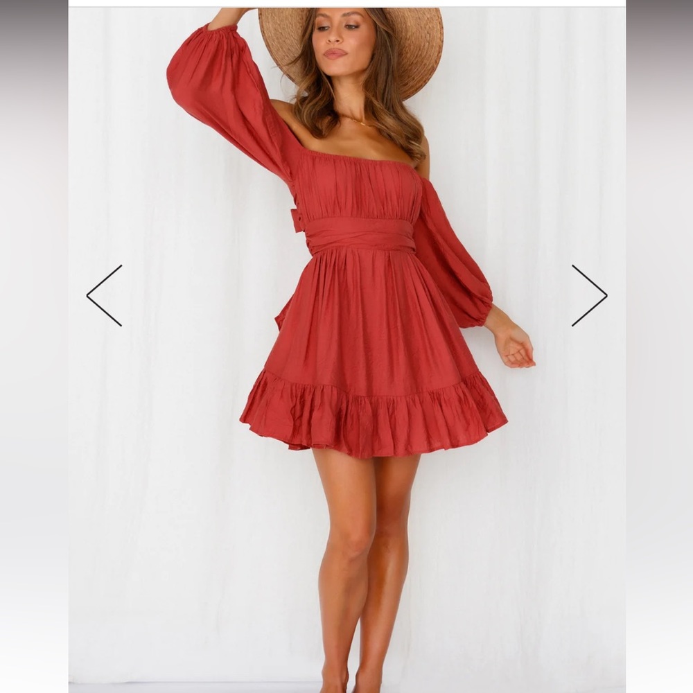 THIS IS ESPIONAGE DRESS ROSE